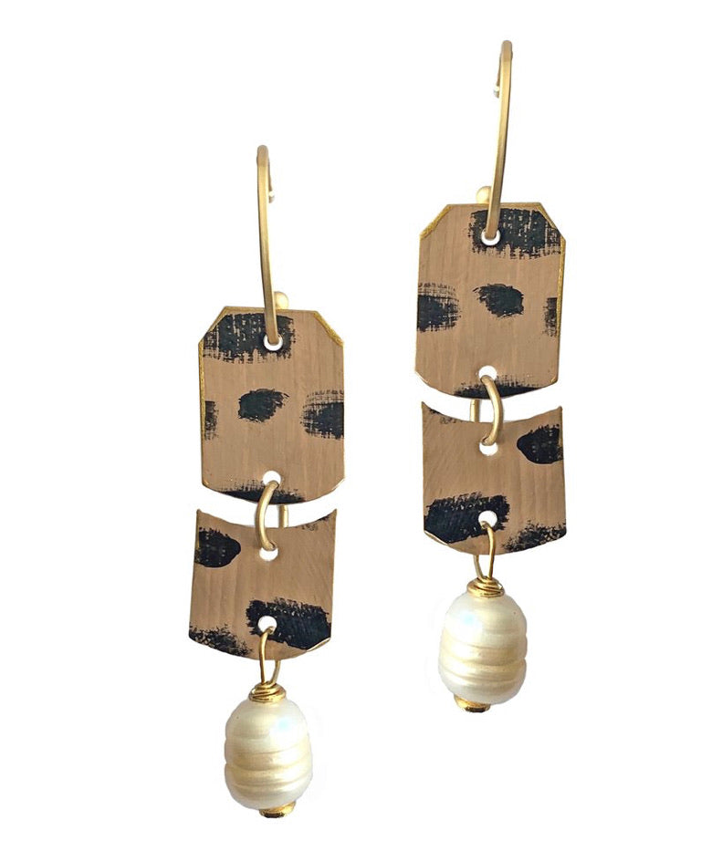Handmade Leather Earrings