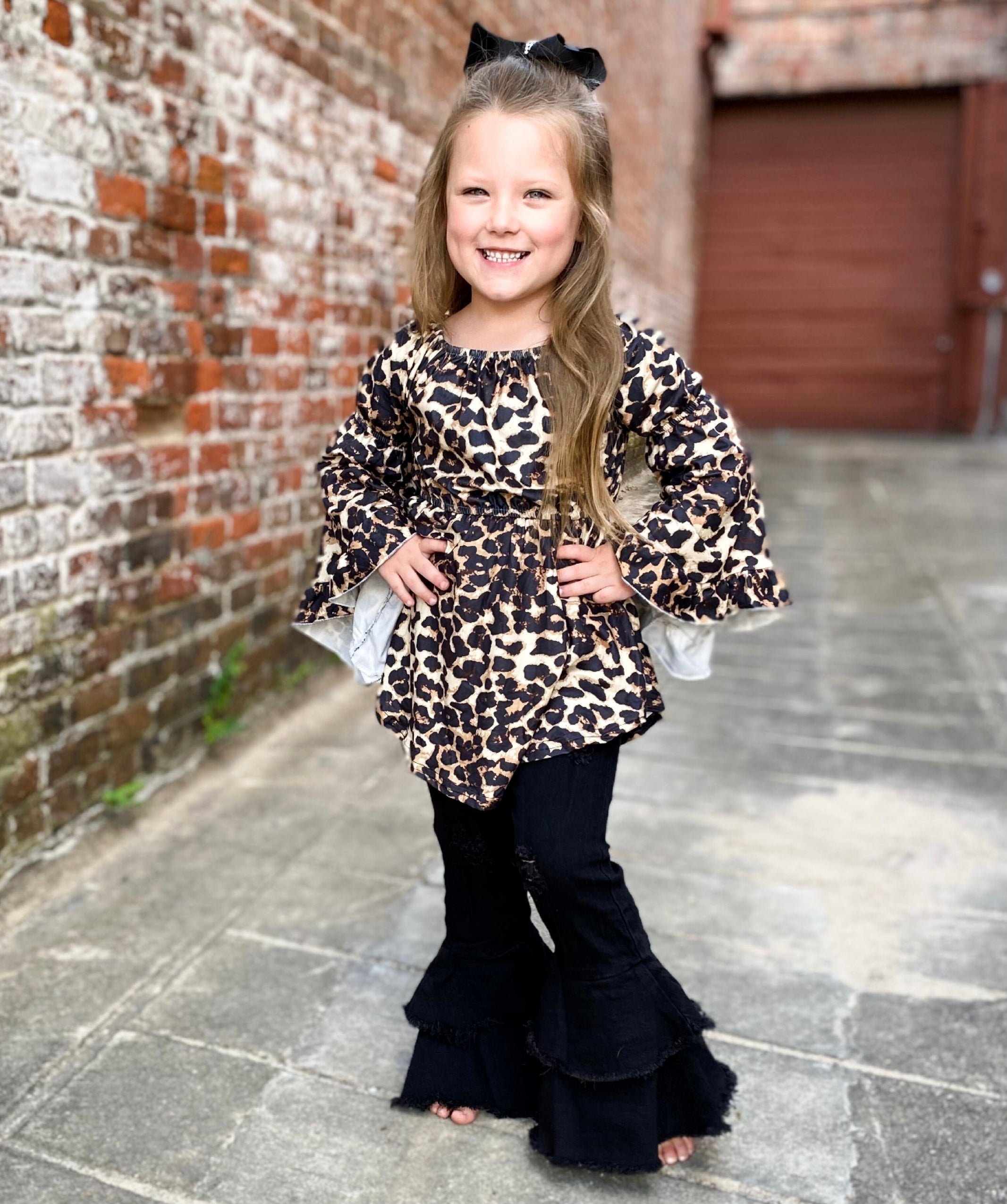 Forever Fringe Double Flare Jeans