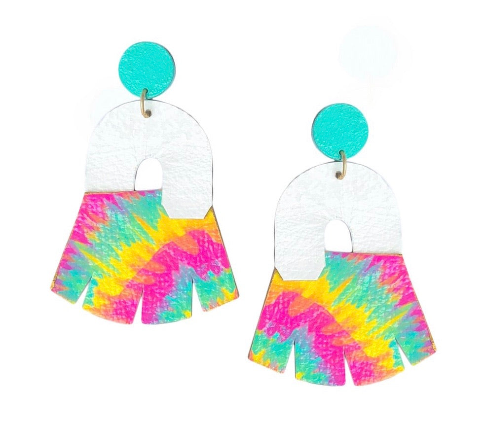 Handmade Leather Earrings