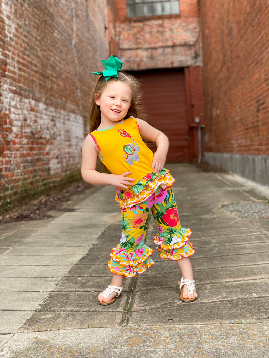 Tropical Elephant Boutique Set
