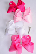 Jumbo Pink Hair Bows