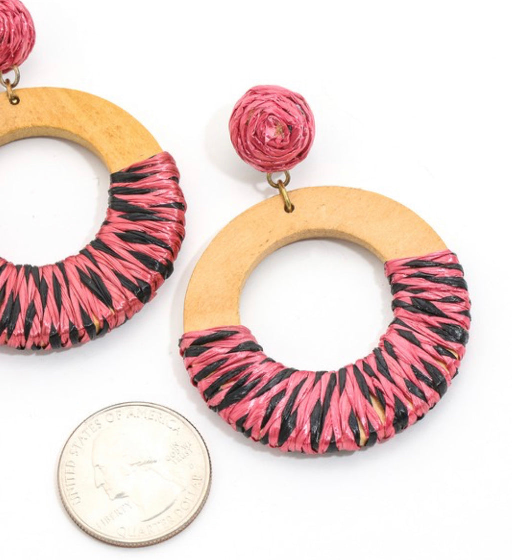 Hoop Drop Earrings