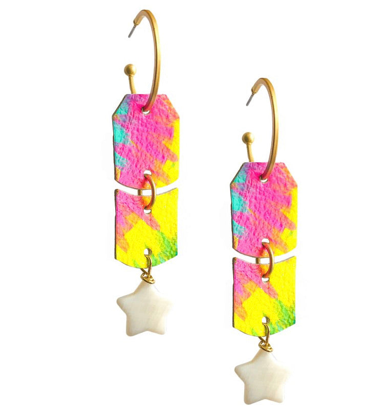 Handmade Leather Earrings