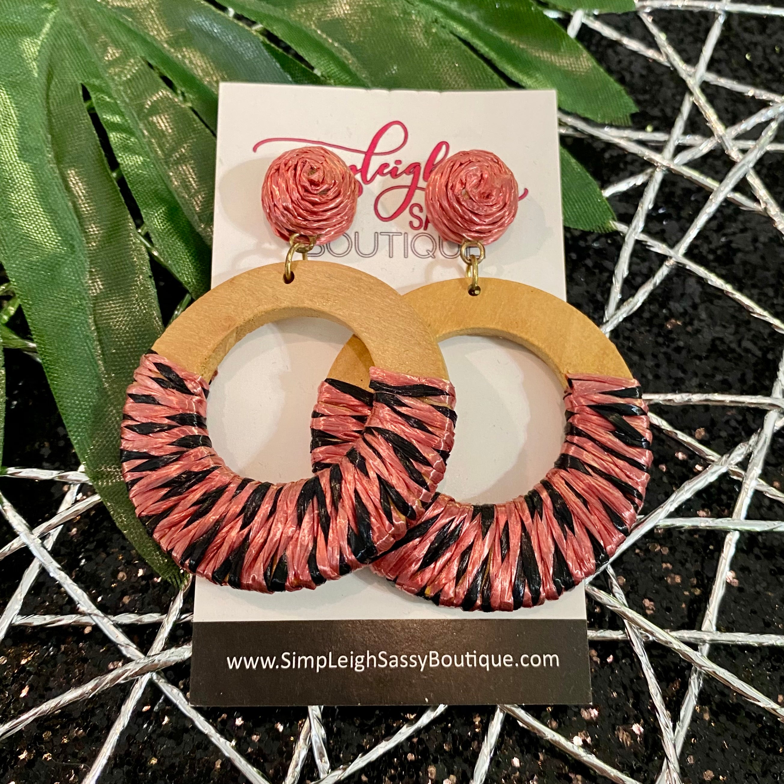 Hoop Drop Earrings